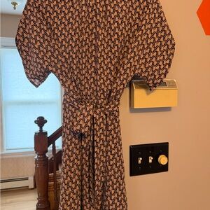 Elegant Patterned Dress